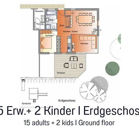 Сasa de vacaciones Dieboldsberg: Sauna | Whirlpool | Kamin | Garten